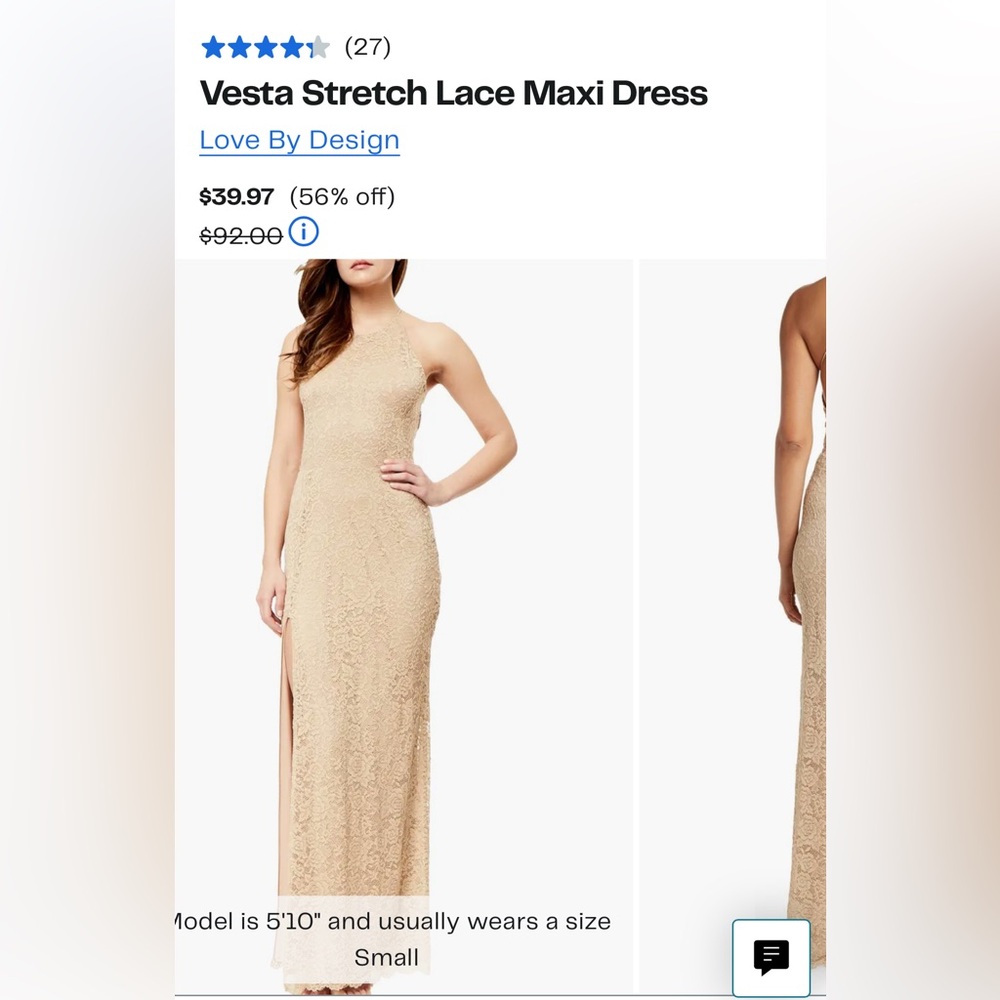 Vesta Stretch Lace Maxi Dress (White)